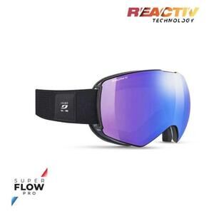 Julbo Lightyear Black Grey REACTIVE 1-3 Glare Control Lens Snow Goggles MSRP$320